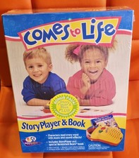 RARE Sealed NOS Comes to Life - Story Player Book Yes Interactive 1994 Bonus