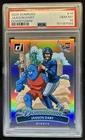 2025 Panini Donruss Jaxson Dart Downtown! SP RC Rookie #14 Giants PSA 10