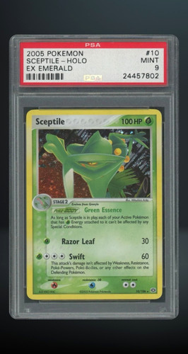 Sceptile graded PSA 9 for sale on eBay
