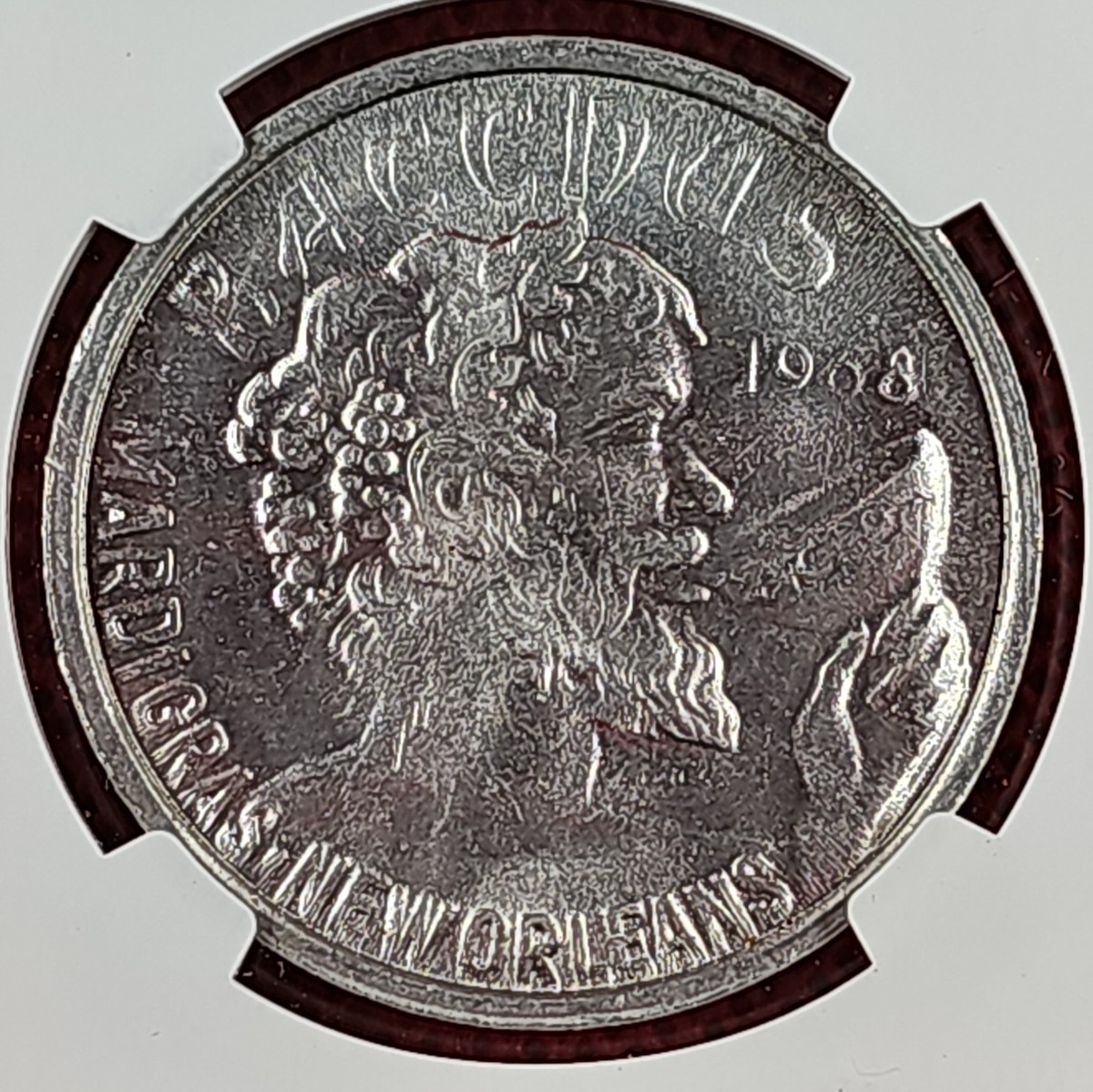 1976 39mm Mardi Gras Alum Bacchus Spirit of 76 NGC Genuine | eBay