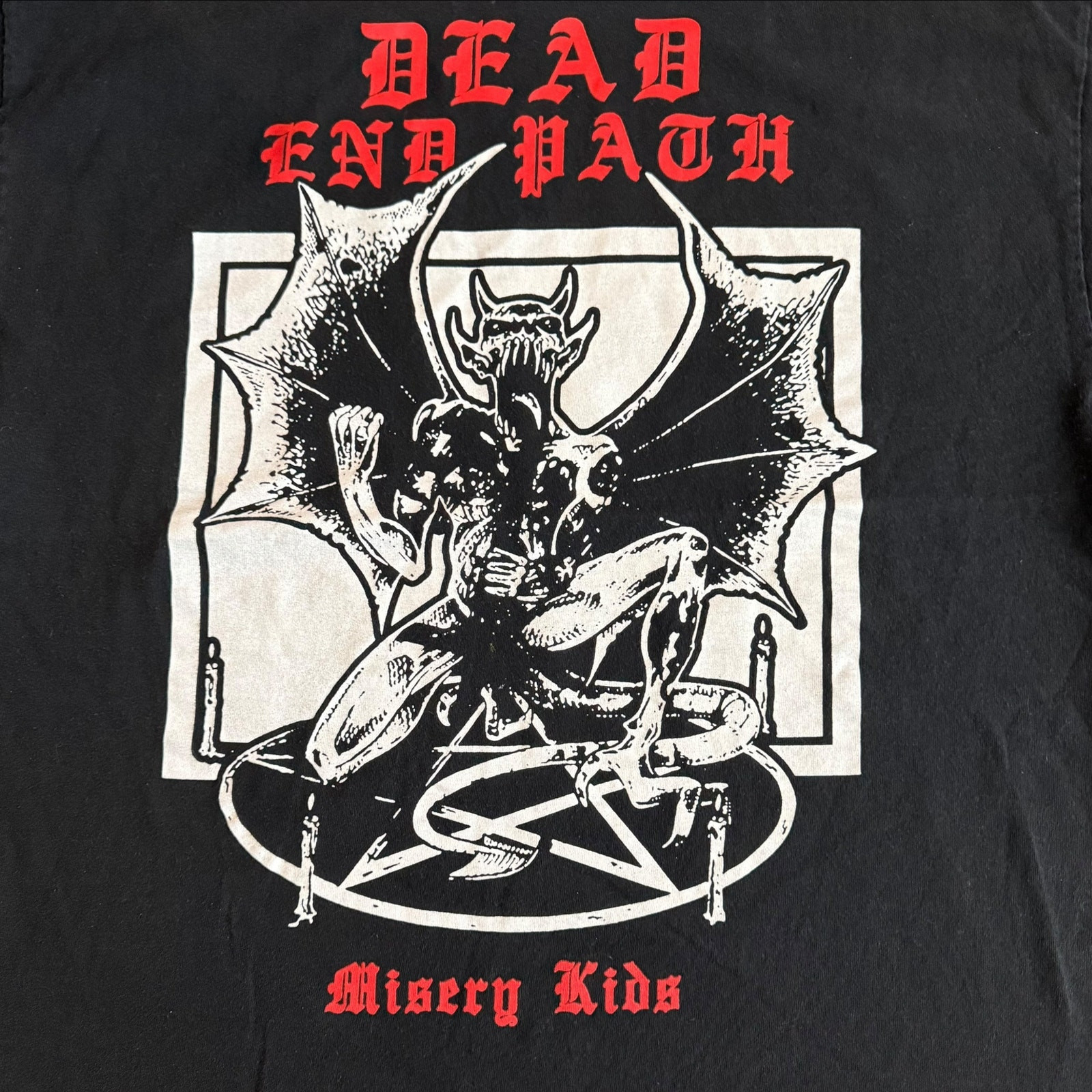 ALTRA Maglietta Dead End Path Band Misery Kids Seance e altre canzoni taglia XL