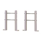 <!--F#f_0-->New Practical Floor Bracket Radiator Low-carbon Steel 2 Pcs Bottom Bracket<!--F/-->