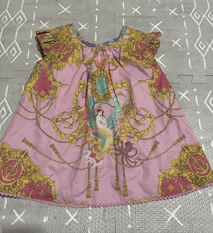 Milla By Camilla Mermaid Motel Girl Top And Bloomers Set 12-18 Months