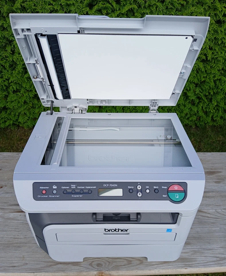 Brother DCP-7045N Laserdrucker Multifunktionsgerät ADF LAN USB 2.0 Windows 10 - Bild 3 von 4