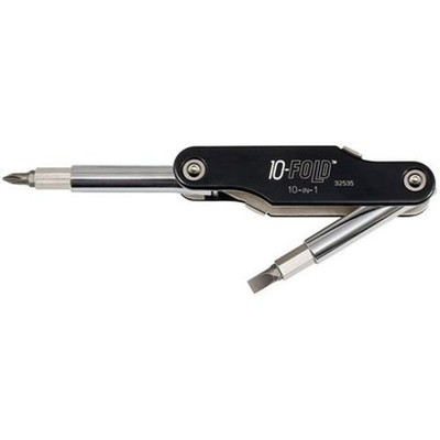1PC Klein Tools 32535 10-in-1 Screwdriver/Nut Driver