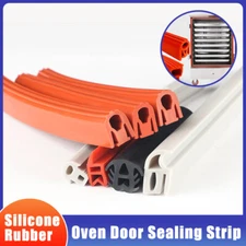Silicone Rubber Sealing Strip M-Shape Heat Resistant Window Oven Door Seal 1M