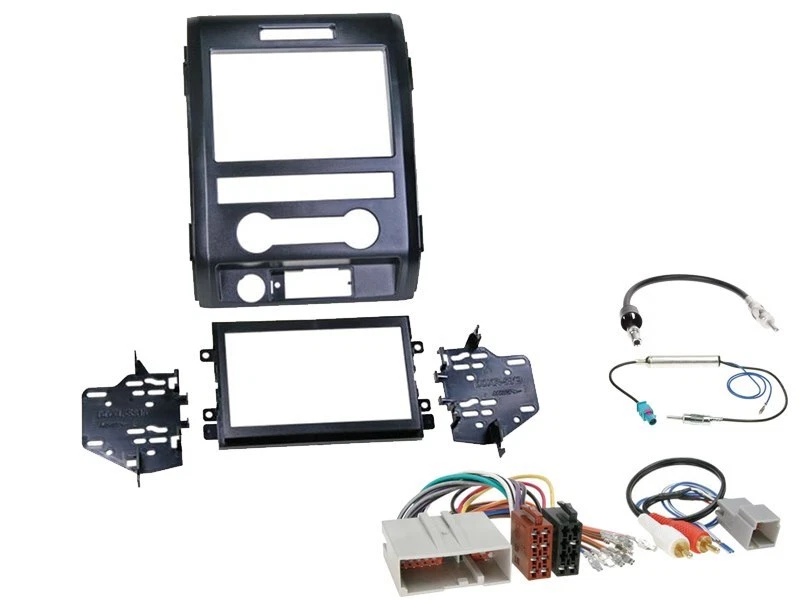 JVC Bluetooth 2DIN DAB+ Autoradio für Ford F150 ab 2009 schwarz - Bild 2 von 4