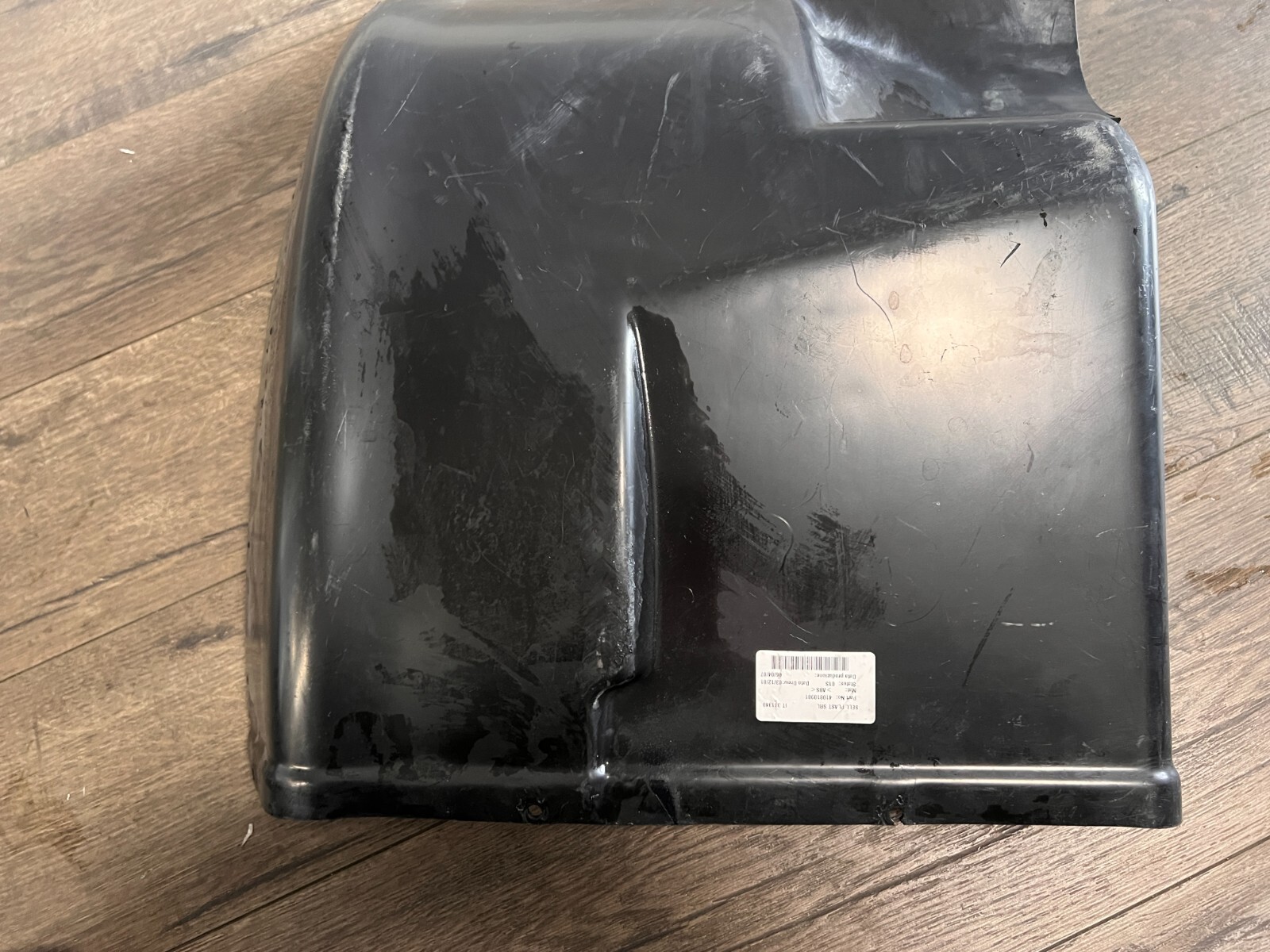 LAMBORGHINI MURCIELAGO REAR LEFT CENTER FENDER WHEEL LINER OEM 410810981