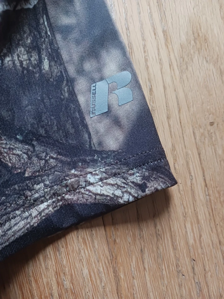 Russell Athletic Mossy Oak Hunting Tree Camo Longsleeve Shirt Size XL - Image 3 of 4