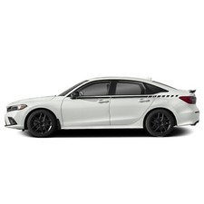 Mirror Stripe Decal For Honda Civic Lx Sport Touring Ex Sticker Graphic Door Kit Mirror Stripe Decal For Honda Civic Lx Sport Touring Ex Sticker Graphic Door Kit