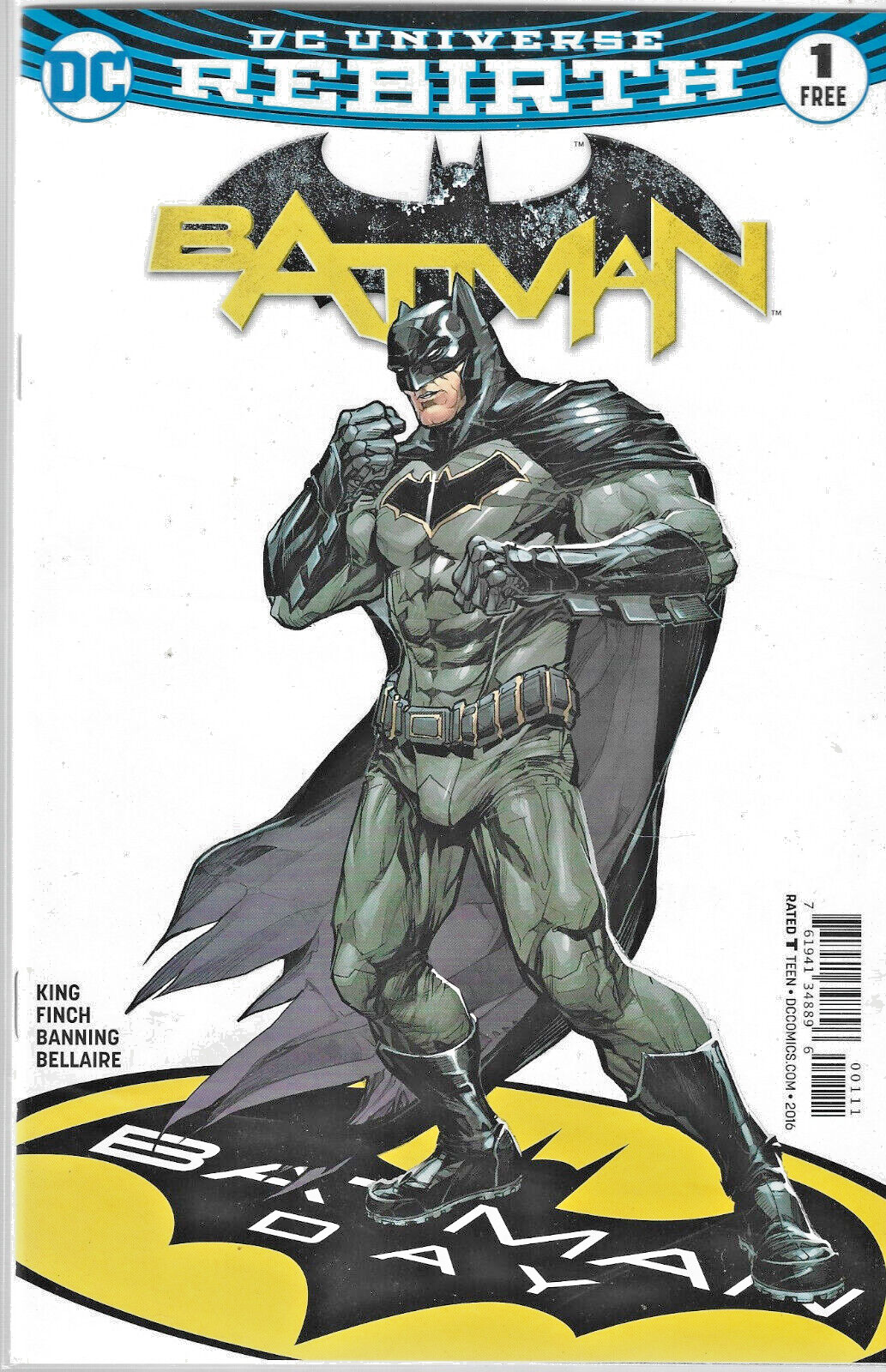 BRAND NEW!Batman Rebirth #1 DC Comics/ Universe Rebirth #1 2016 | eBay