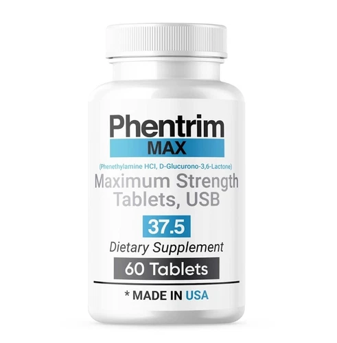 Phentrim Max 37.5 Max weight loss tablet appetite suppressant and energy tablet
