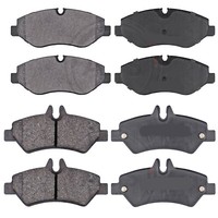 Set BeläGe Schuhe BremsbeläGe Vorne Und Hinten FüR VW Crafter 30-35/50 A
