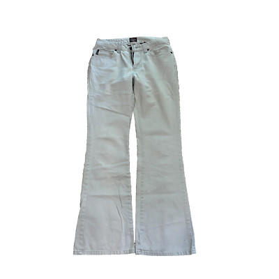 Bongo Womens Bootcut Jeans Five Pocket Zipper Fly Khaki Size 5