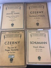 Lot 4 - Schirmer's Library of Musical Classics Vocal, Piano, 1893, 1951, 1939