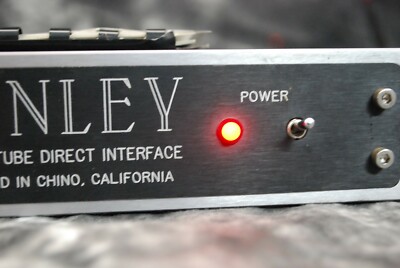 Manley Stereo Tube Direct Interface DI Used 2 Channel Instrument