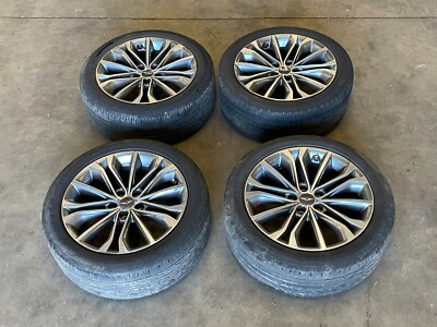 2015-2017 Hyundai Genesis G80 Sedan Wheels Set Squared 18 x 8 ...