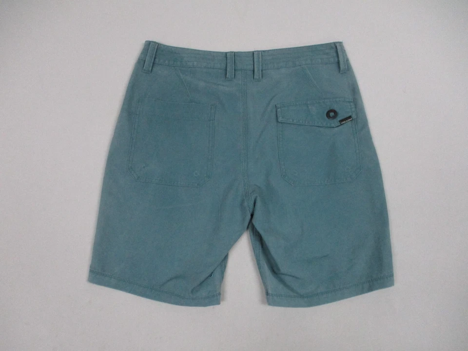 Volcom Shorts Men's Size 30 Blue Chino Casual Stretch - Image 2 of 4