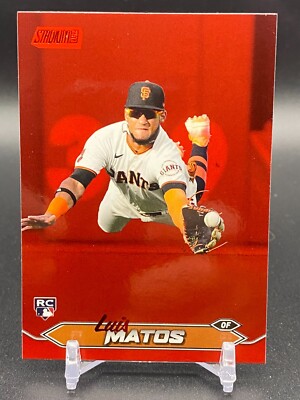 2024 Topps Stadium Club Luis Matos Red RC