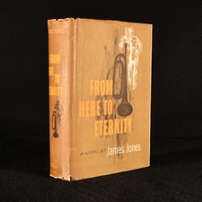 1951 From Here To Eternity James Jones First Edition Second State Dust Wrapper