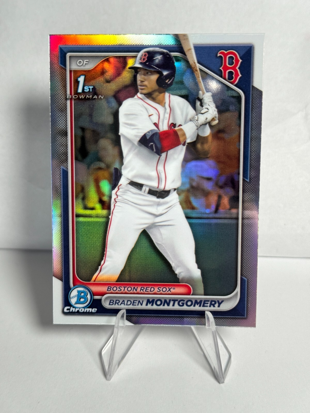 2024 Bowman Draft Braden Montgomery 1st Chrome Refractor BDC-58
