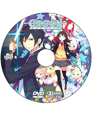 Conception Vol 1-12 End Anime DVD English Dubbed Region All Ship