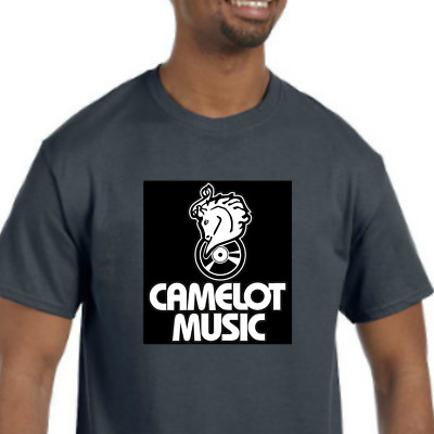 Camelot Music T-Shirt NEW *Pick your color & size* 80's store