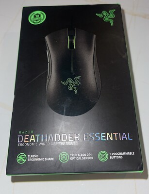 Razer Deathadder Essential Classic Wired Gaming Mouse