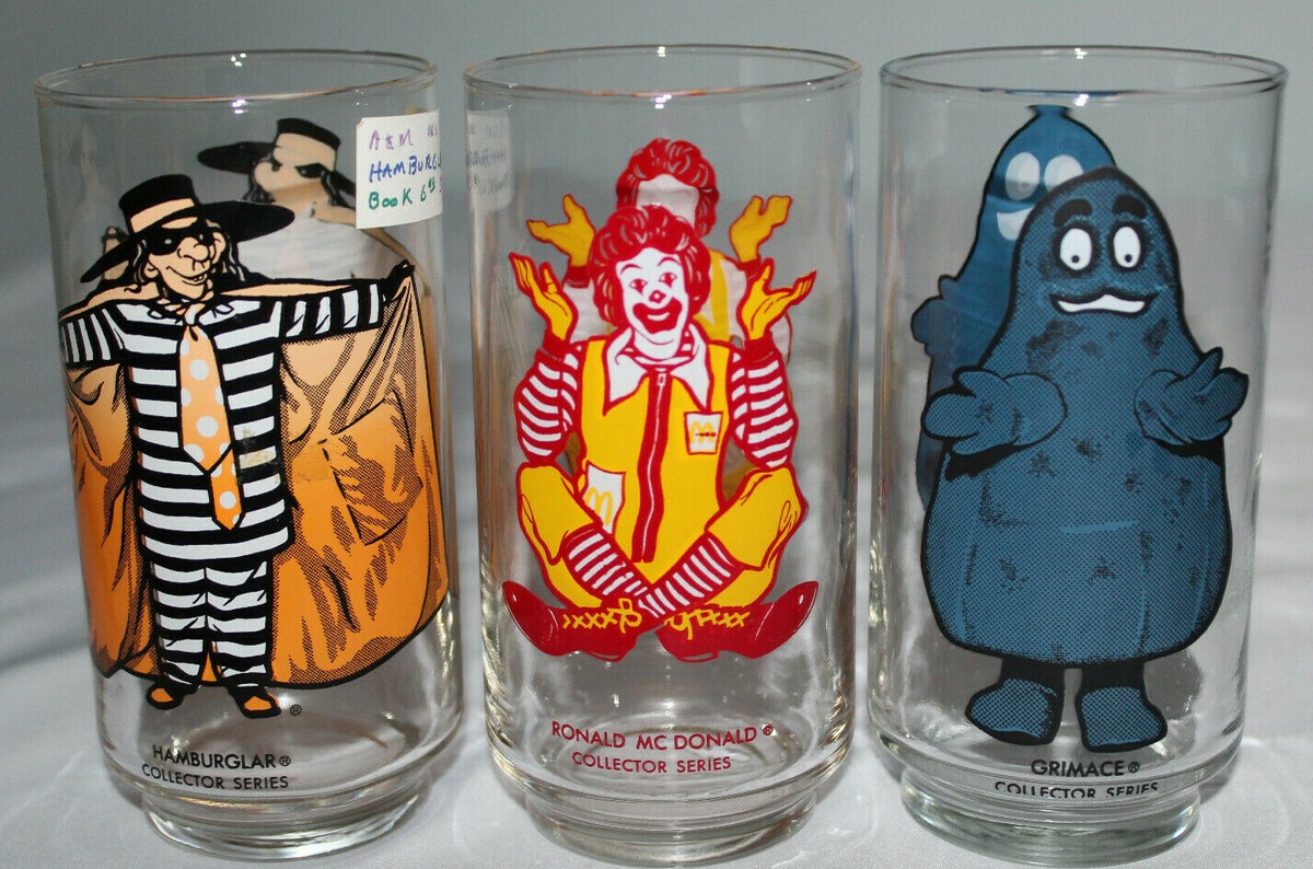 1977年　マクドナルドランド　グラス　コンプリートセット　12本 ☆ペアセット☆USA 1977年製 マクドナルド ヴィンテージ グラス