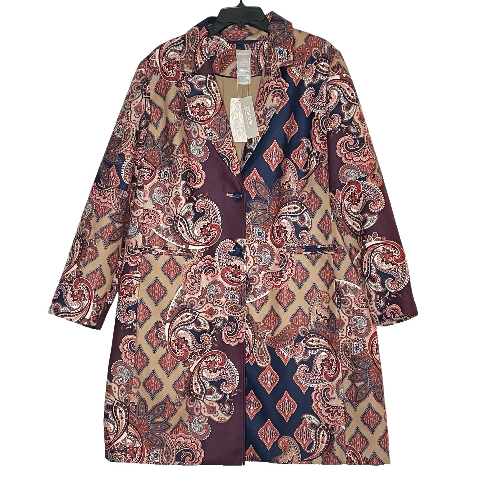 Chico's Paisley abrigos, chaquetas y chalecos para Mujeres