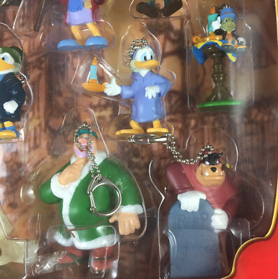 Disney Mickey's Christmas Carol Toy Figurine Collection Keychain