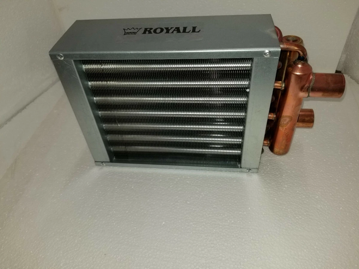 Outdoor Wood Furnace Boiler Water to Air Heat Exchanger 8X8 american royal  | eBay