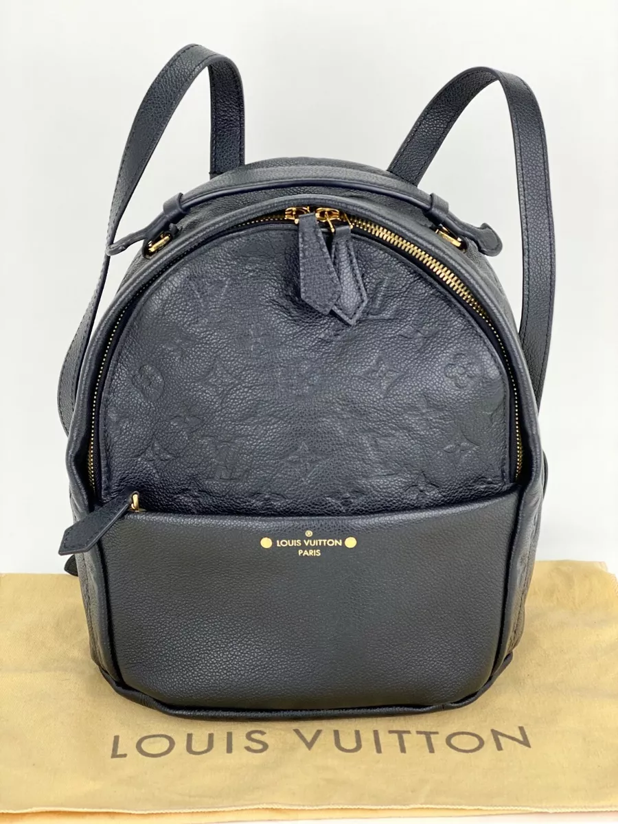 monogram empreinte leather backpack