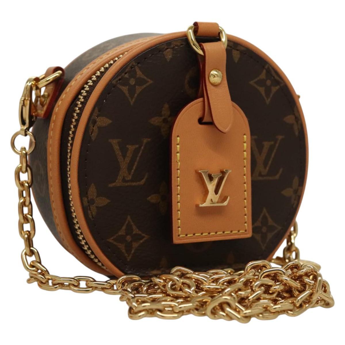 LOUIS VUITTON Monogram Mini Boite Chapeau Shoulder Bag