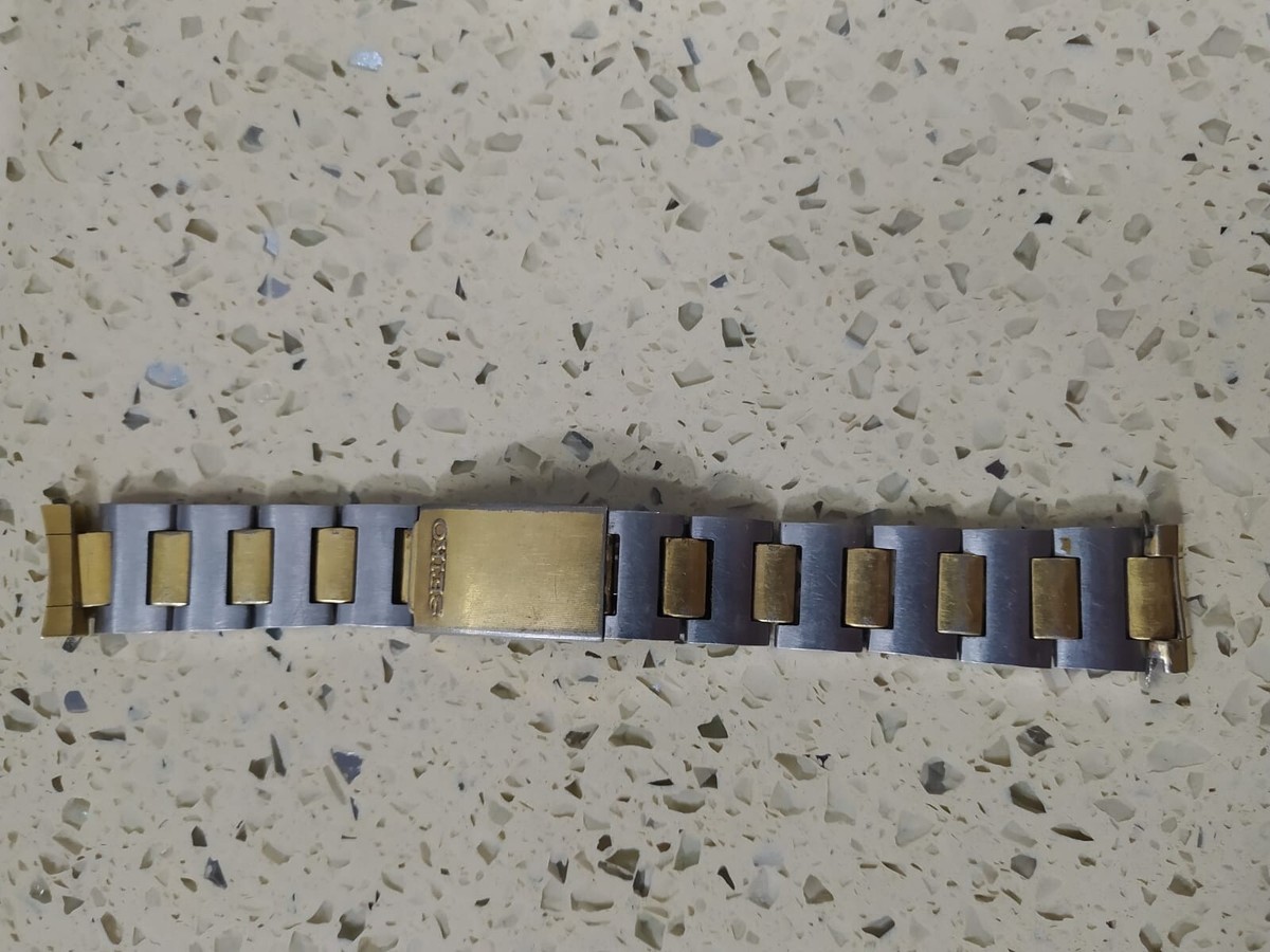 SEIKO STL STELUX 20/000, 18K G.F. TOPS AND STAINLESS STEEL BOTTOM