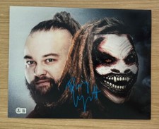 BRAY WYATT SIGNED WWE 11X14 PHOTO BECKETT BAS