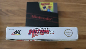 NES Bartman Meets Radioactive Man Nintendo PAL A CIB NES-RN-UKV Simpsons Manual