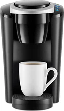K-Compact Single-Serve K-Cup Pod Coffee Maker, with 3 Brew Sizes, Smart Start Fe