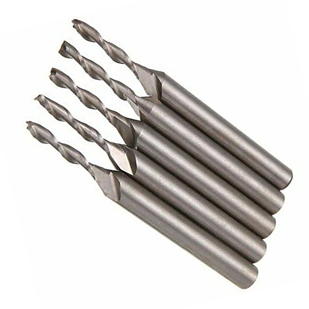 3mm HSS & Aluminium Extended End Mill Cutter Set for CNC Machining