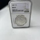 1887 Morgan Dollar MS 63 NGC Silver $1 Uncirculated Coin SKU:I15888
