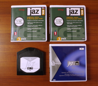 Iomega 1GB Jaz Disk - Used - Clean, with Case - FREE SHIPPING!