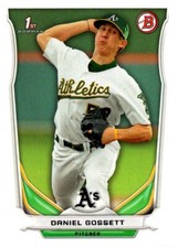 2014 Bowman Draft 1st #DP71 Daniel Gossett - FREE SHIPPING!
