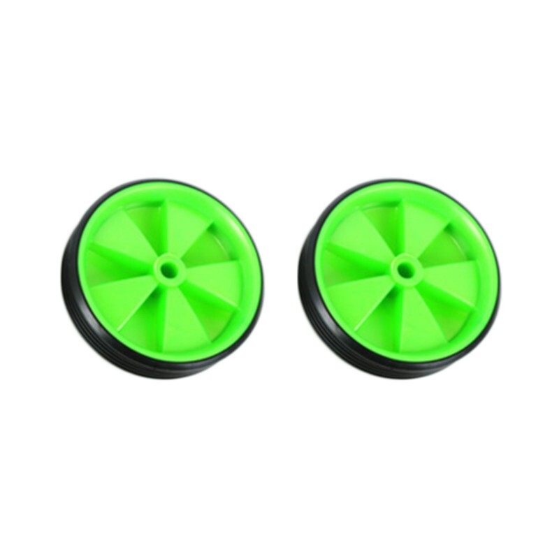 1 Pair Plastic Rubber Cycling Training Wheels Kids Bicycle Bike Wheel