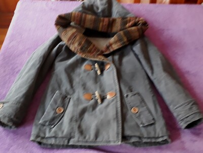 Extrem coole warme Marken''Review''Jacke GR:XS Teddy gefüttert gesteppt XXLKaputze