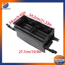 Front Lower Radiator Grille Air Shutter Assembly W/ Motor For Ford F150 21-2023