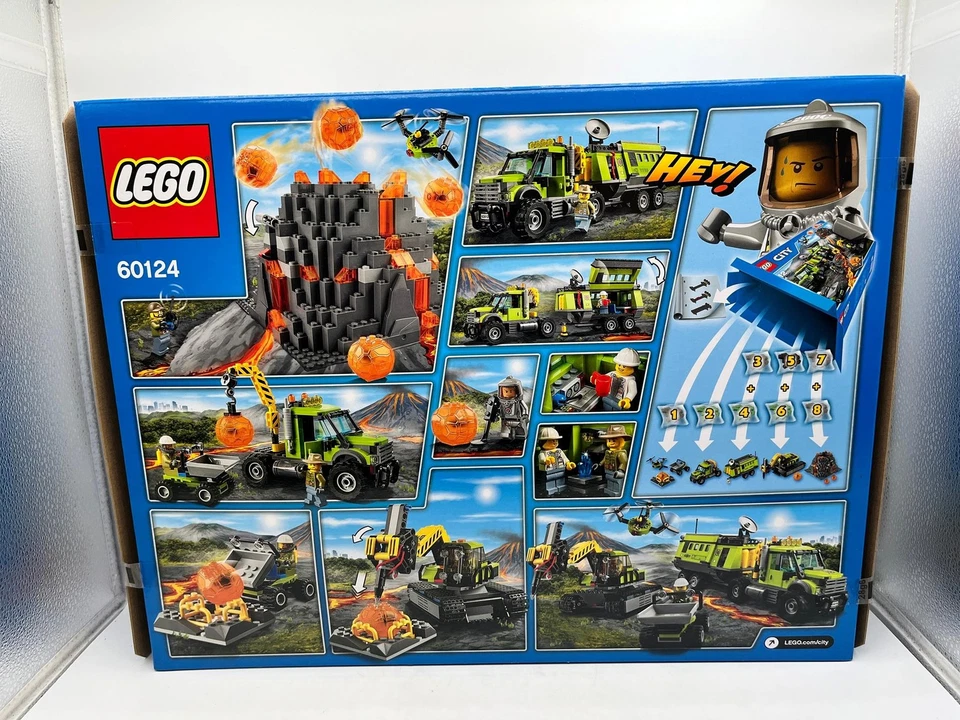 Lego City - Volcano Explorers Set 60124 - Sealed - Image 2 of 2
