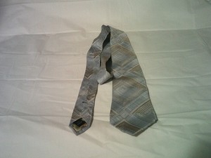 Ted Baker London Men's Light Blue And Gray Necktie
