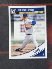 2018 Donruss Nolan Ryan “The Ryan Express” Artist Proof SSP 1/10 