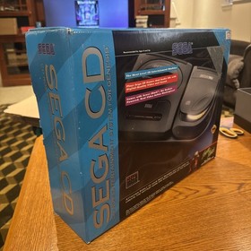 Sega CD Model 2 Console -NEW IN BOX- Complete w/Manuals & Sewer Shark -See Desc.