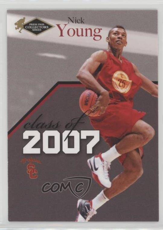 2007-08 Press Pass Collectors Series Nick Young #21 Rookie RC 0f8
